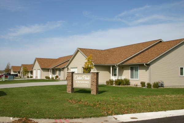 Cedar Pointe Townhomes property